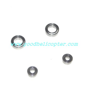 u12-u12a helicopter bearing set (2pcs big + 2pcs small) - Click Image to Close